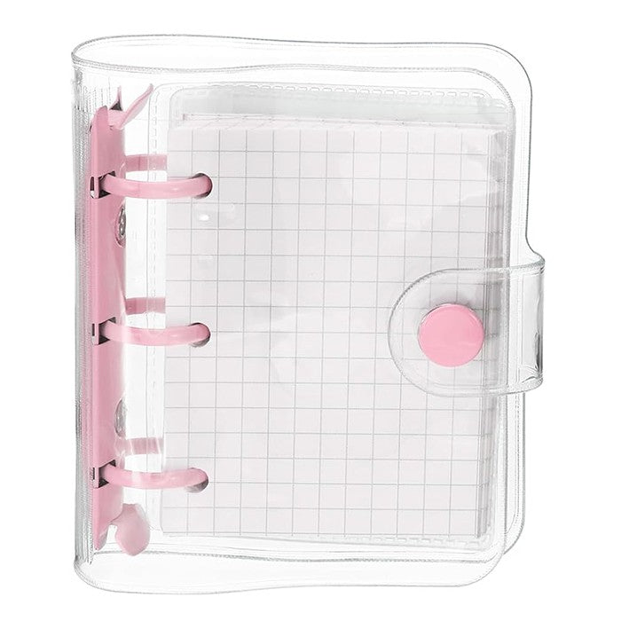 3 Ring clear binder notebook