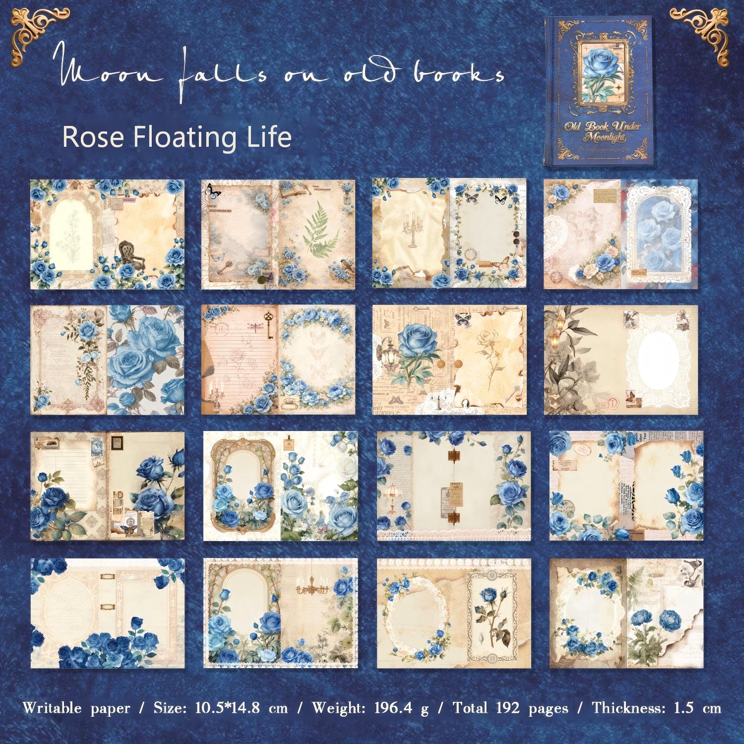 Vintage Rose Journal Notebook