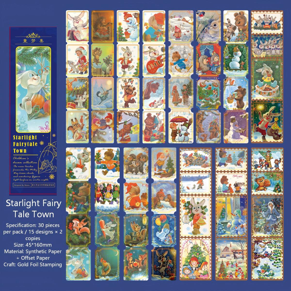 Fairy Tale Dream Collection Paper Stickers -30Pcs each pack