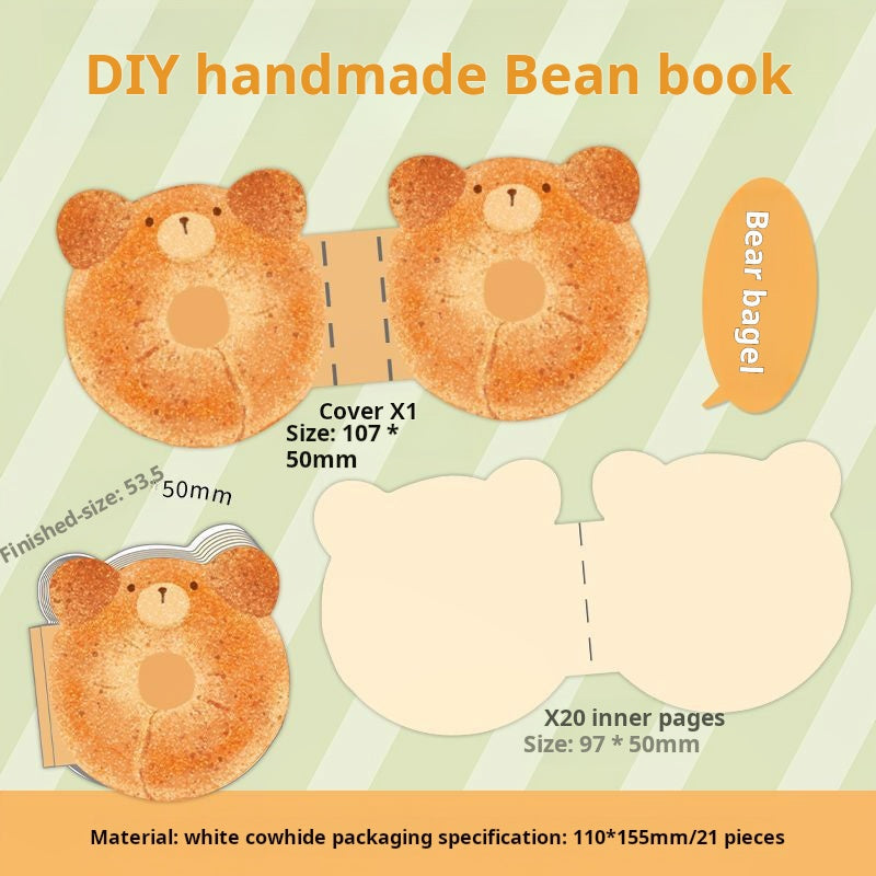 Cartoon Notepad Solid paper -21Pcs each pack