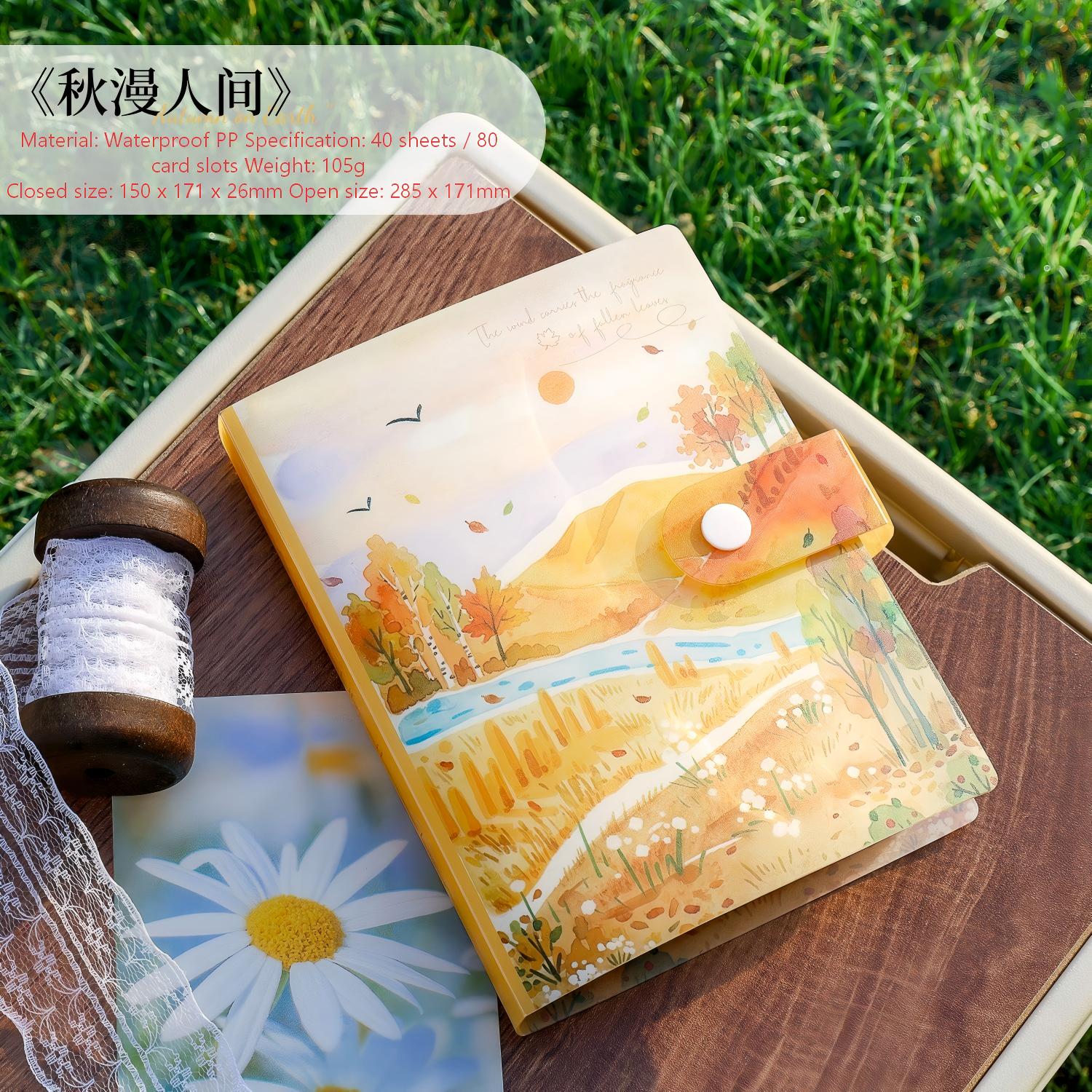 Seasons Song Storage Album with 40 inner pages