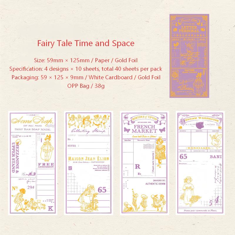 Vintage Notepad -40Pcs each pack