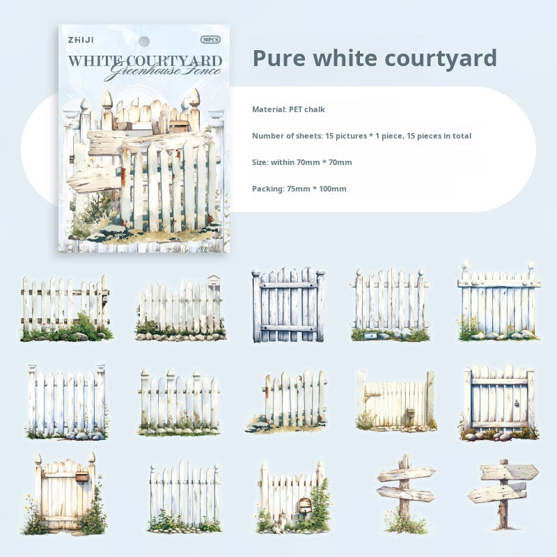 S-55-Princess Castle Series Glumarko-8Pcs ĉiu pako