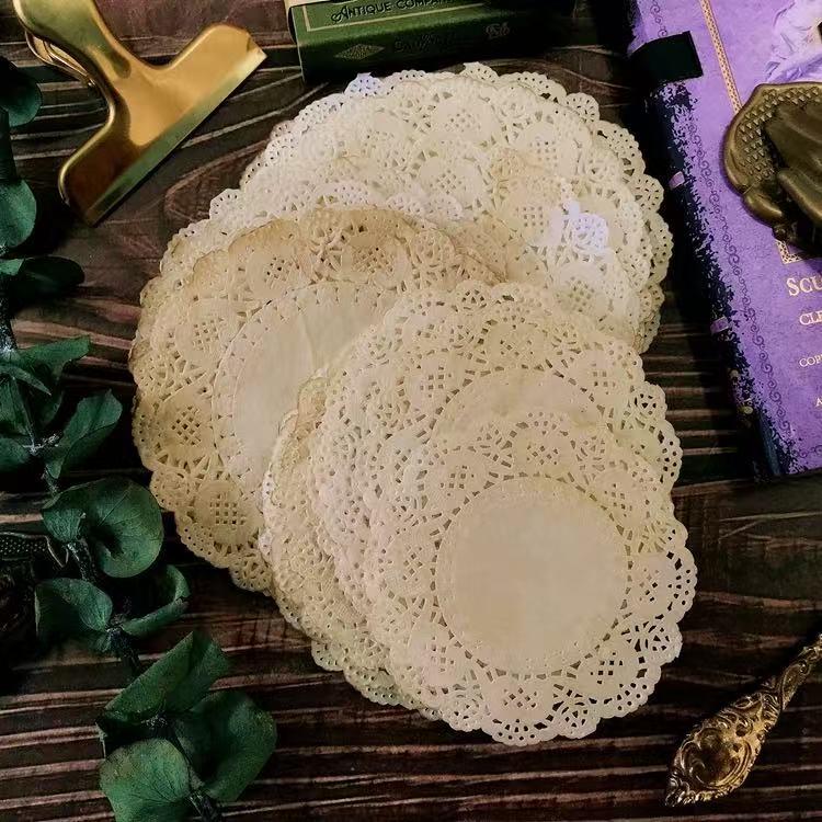 Vintage Lace Paper -10Pcs each pack