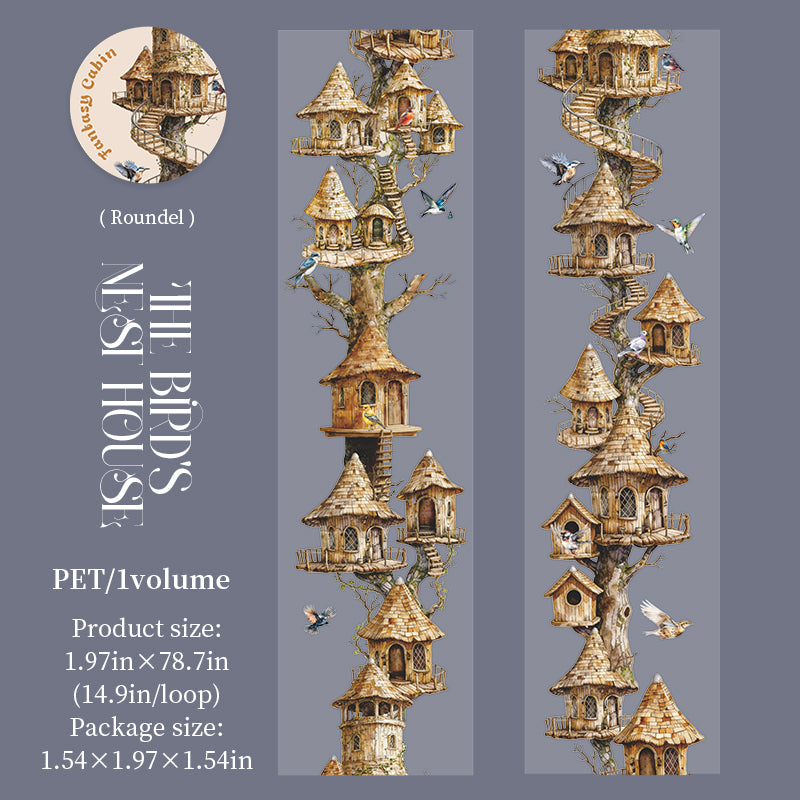 260319 Fantasy Cabin PET Tape -5cm*2m