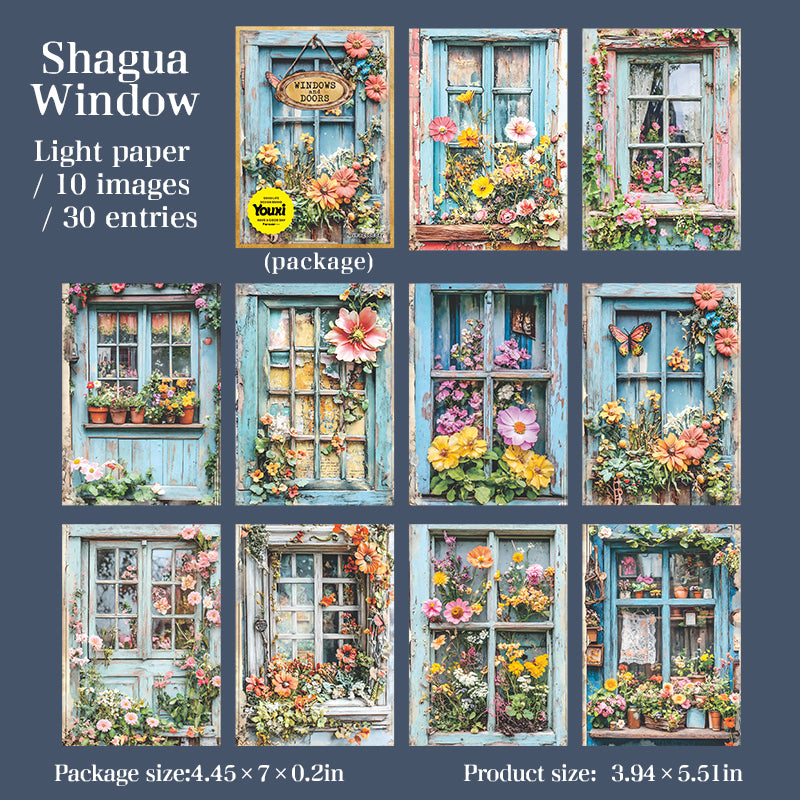 Doors and window paper -30Pcs each pack