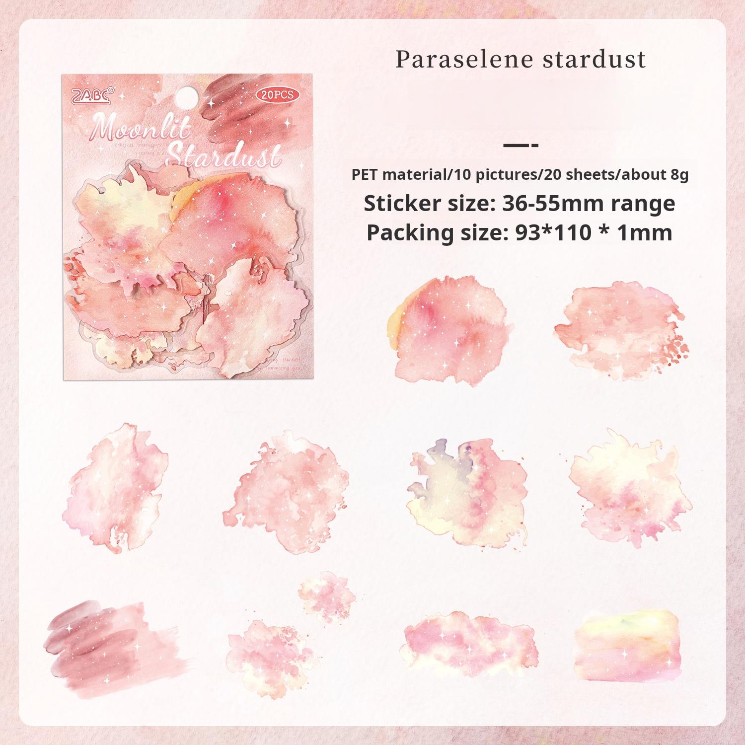0726 Star clouds PET Sticker -20Pcs each pack