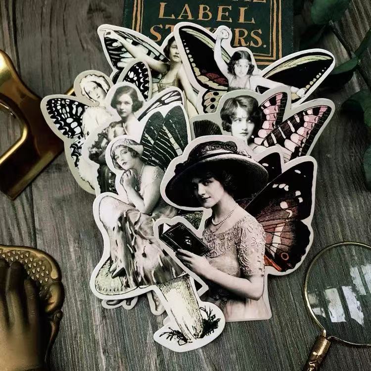Vintage Fairy Spirit Cardstock -7Pcs each pack
