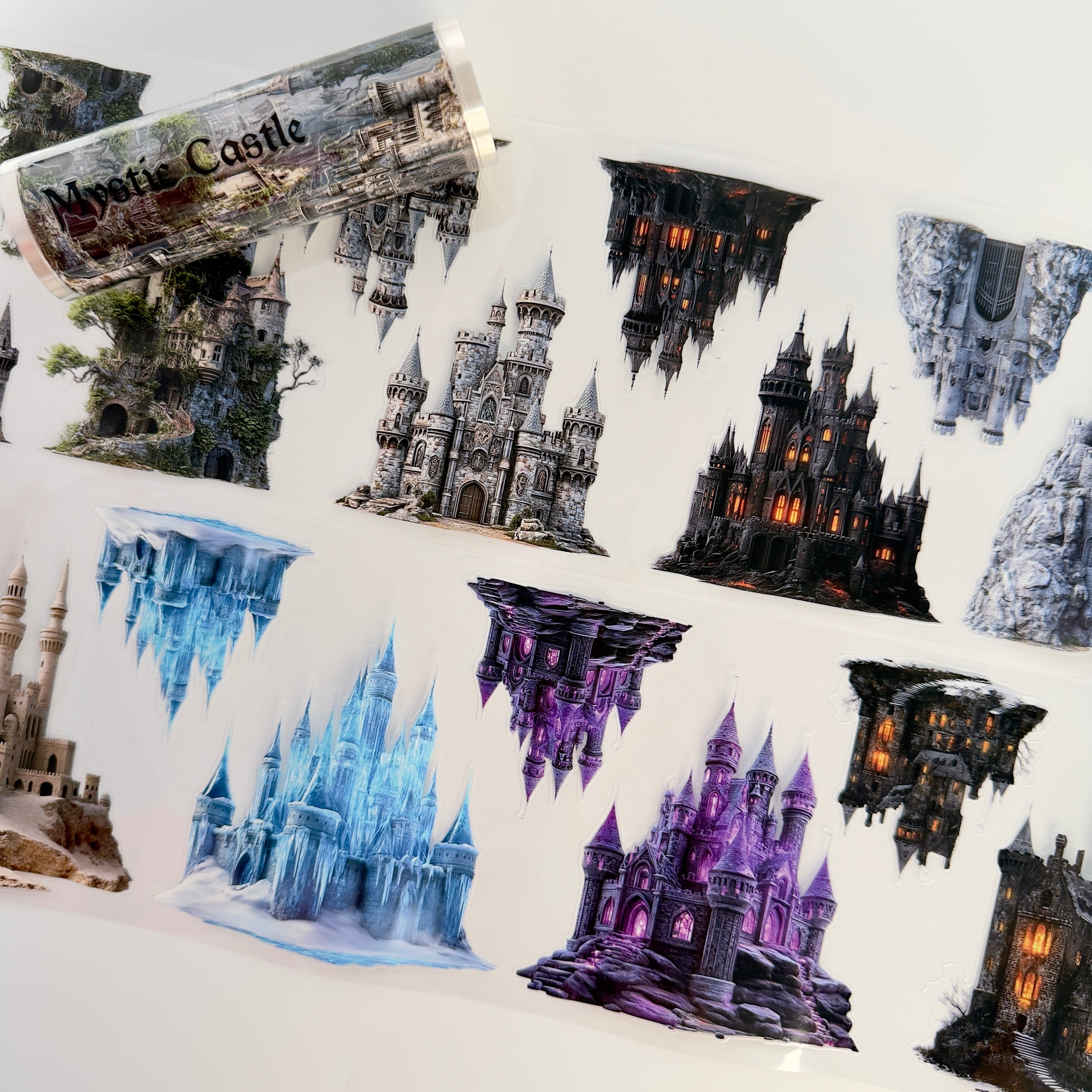 Mystic Castle Pre cut PET Tape (12cm x 2m)