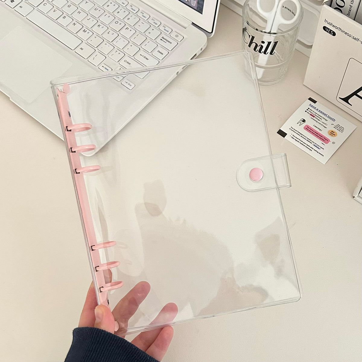 A5 clear PVC binder – view 8