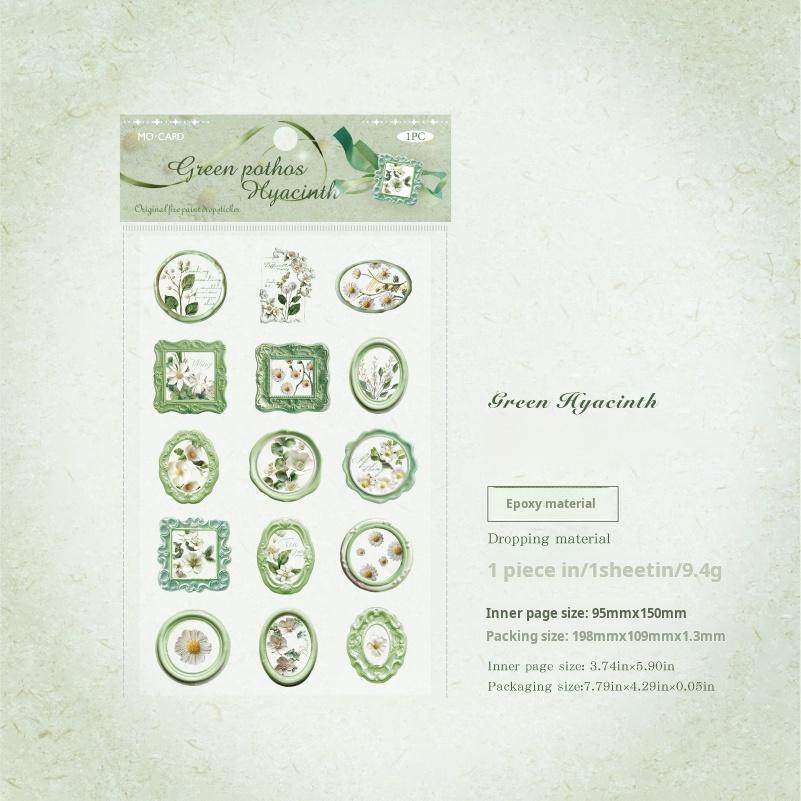 Sealing wax glue Sticker -1Pcs each pack