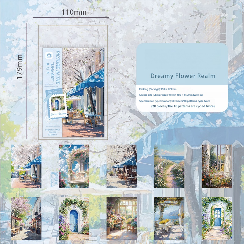 Garden paper -20Pcs each pack
