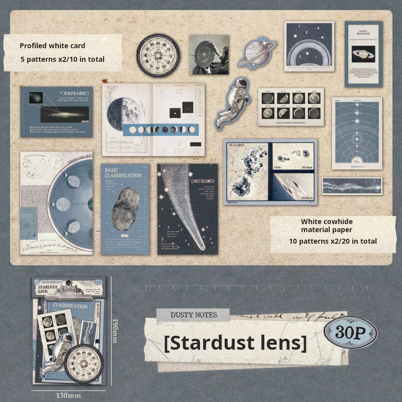 0817 Vintage paper -30Pcs each pack