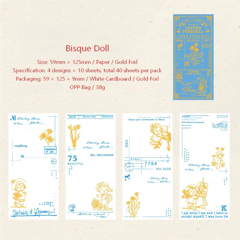 Vintage Notepad -40Pcs each pack