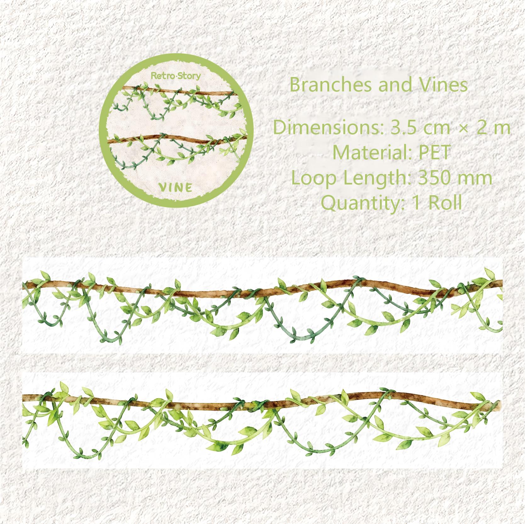 Vine PET Tape -3.5cm*2m