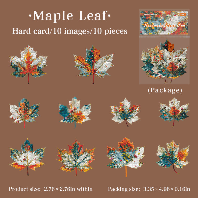 Vintage cardstock sticker -10Pcs each pack