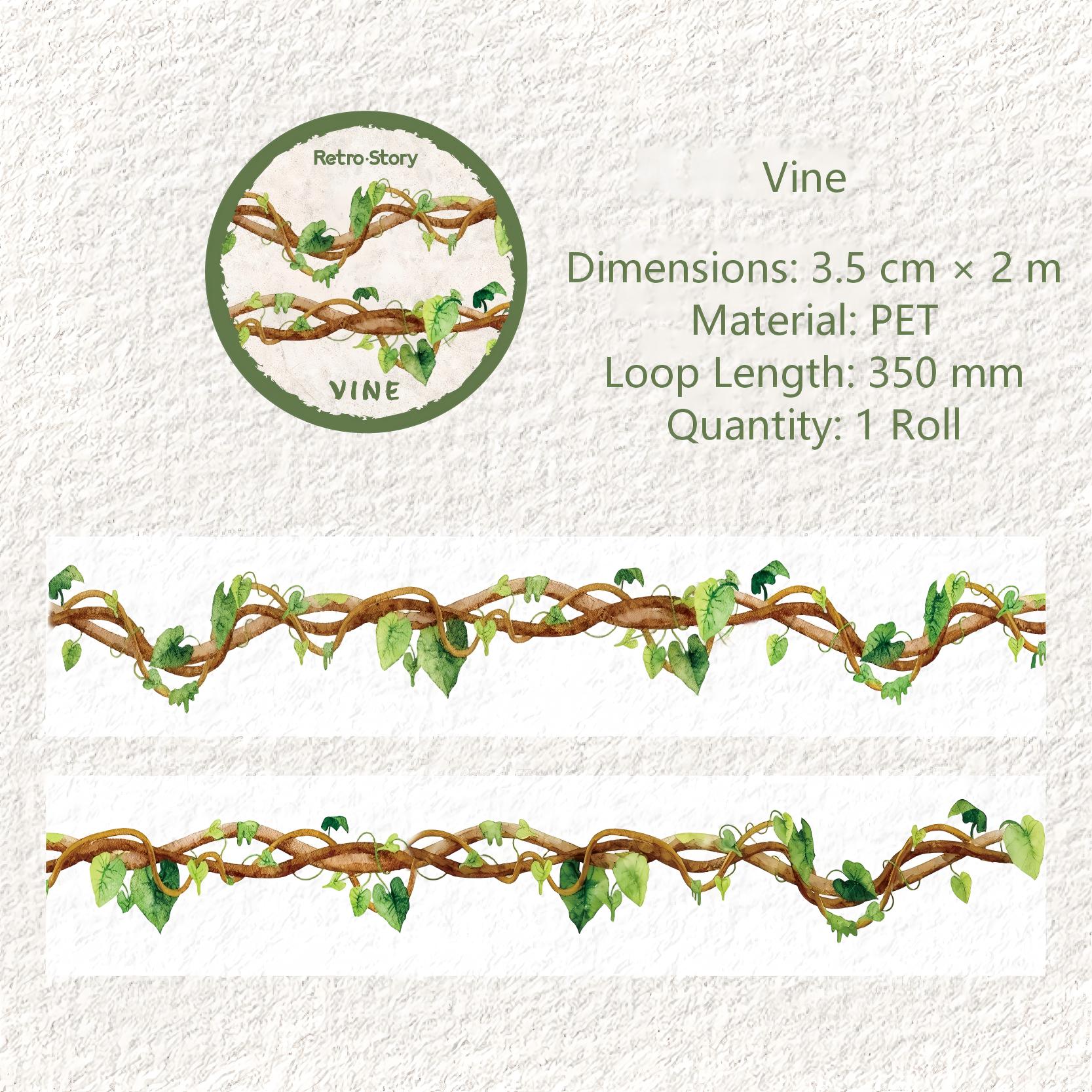 Vine PET Tape -3.5cm*2m