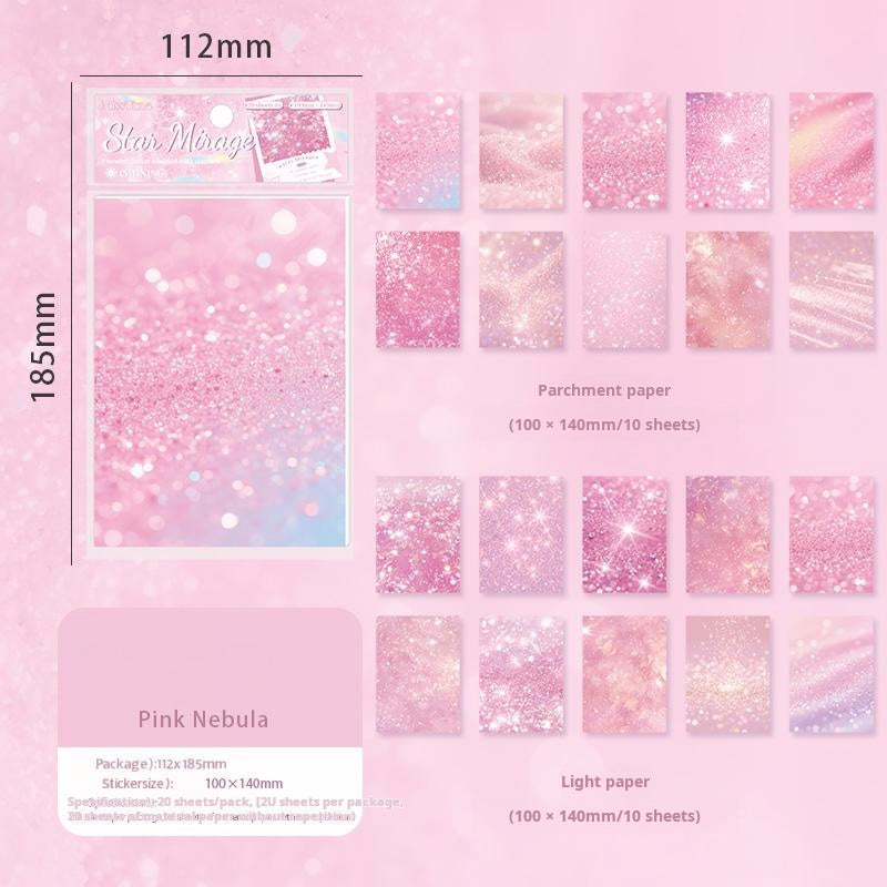 0918 Starlight paper -20Pcs each pack
