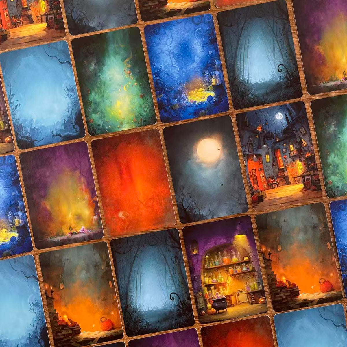 Magical Halloween Forest & Apothecary ATC cards 1 pack 10pcs 2.5*3.5 inch