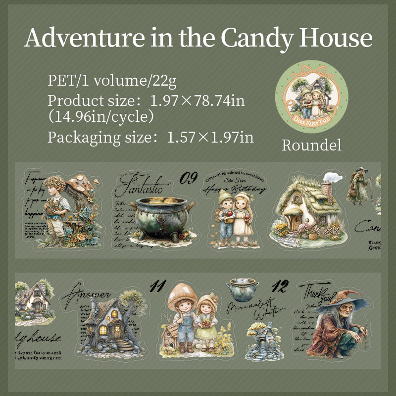 0602 Fairy tales PET tape -5CM*2M