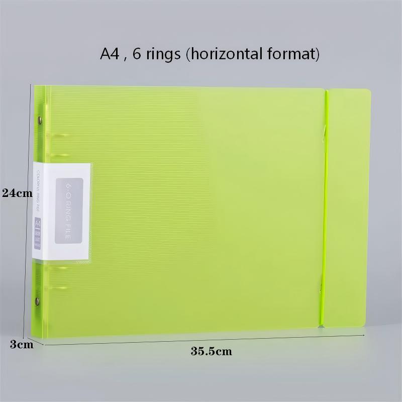 A4 Storage Book Binder 6 rings