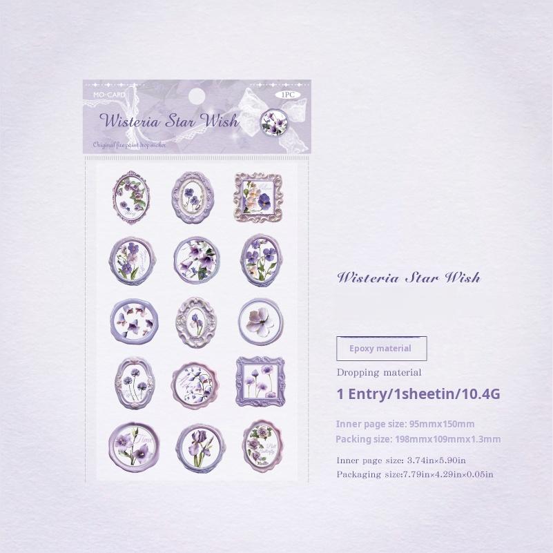 Sealing wax glue Sticker -1Pcs each pack