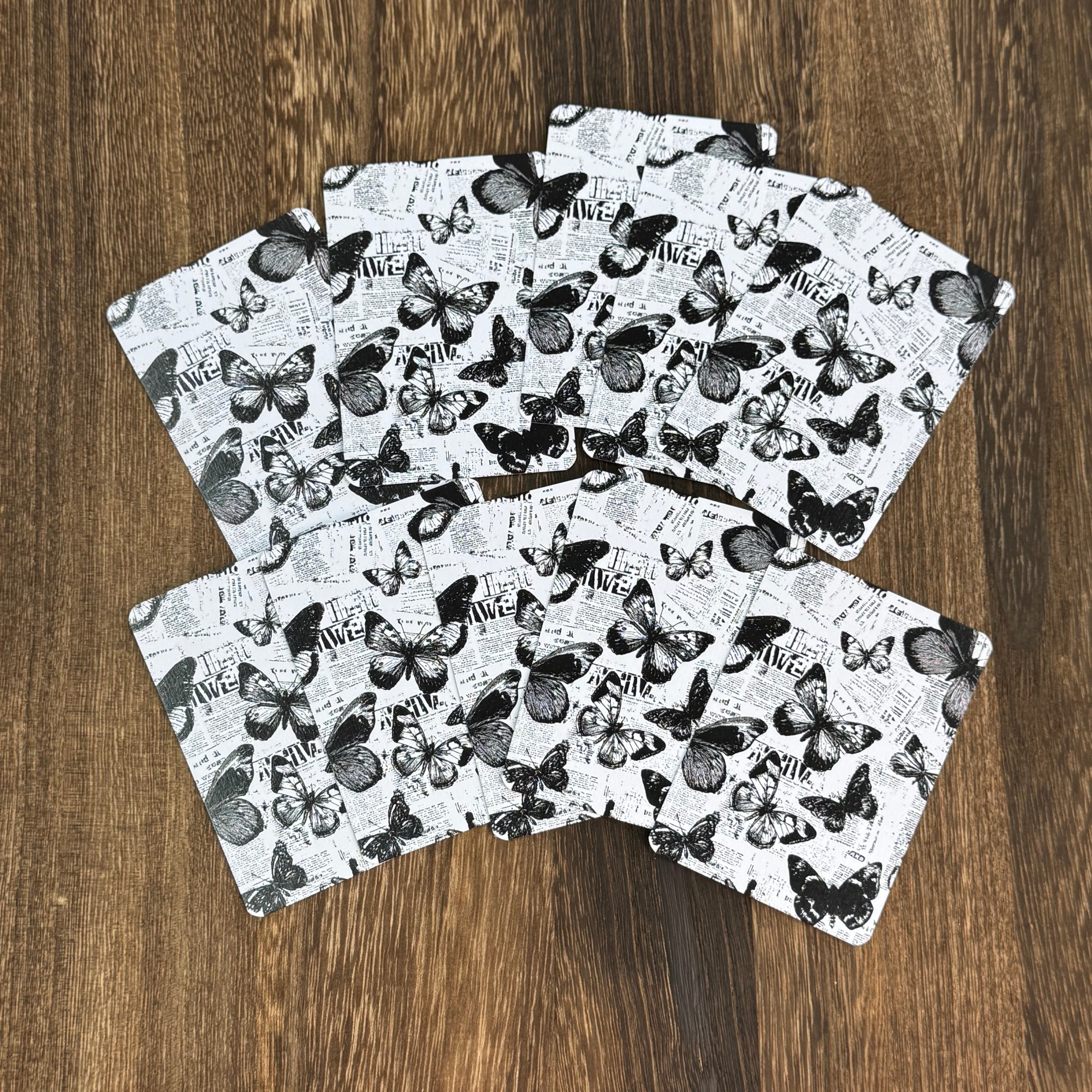 Black and white ATC card pack