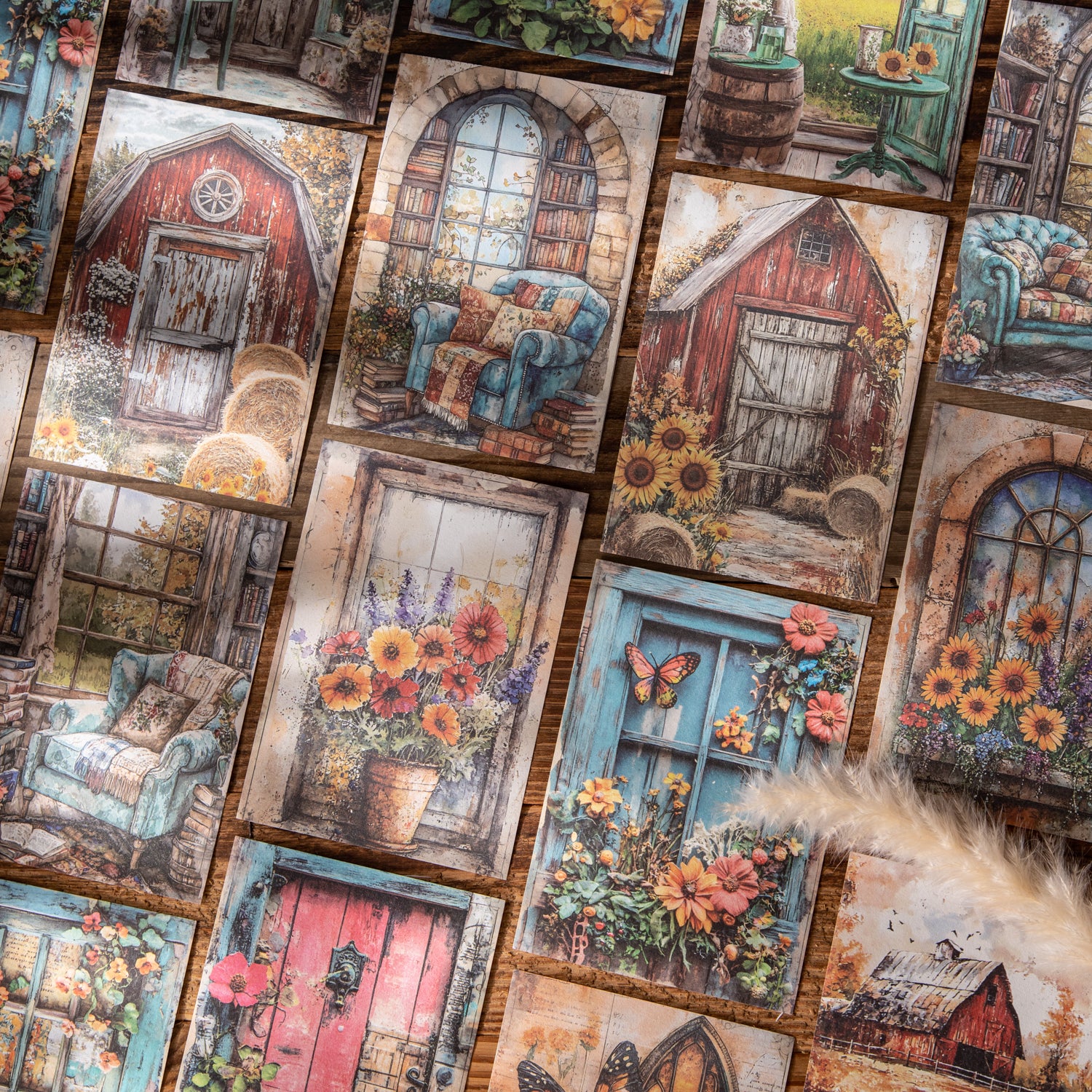 0724 Doors and window paper -30Pcs each pack