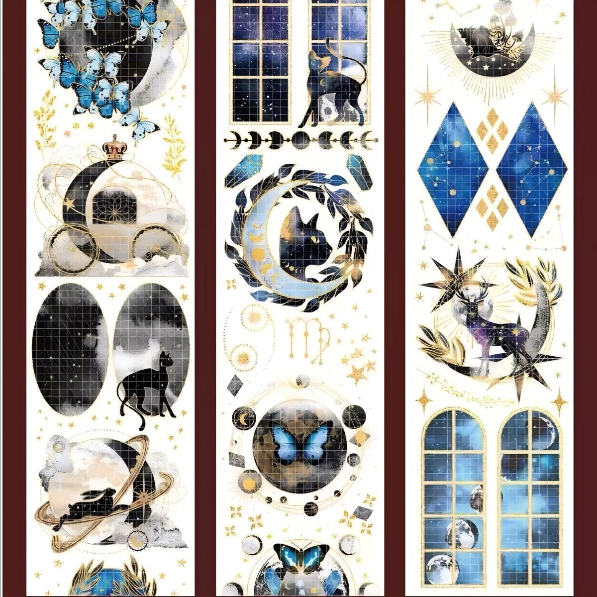 Midnight Sighs Shell Gloss PET Tape (8 x 160 cm) 1 loop