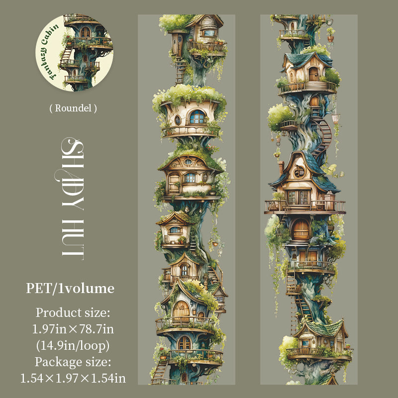 260319 Fantasy Cabin PET Tape -5cm*2m