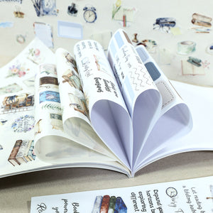 Pages fanned