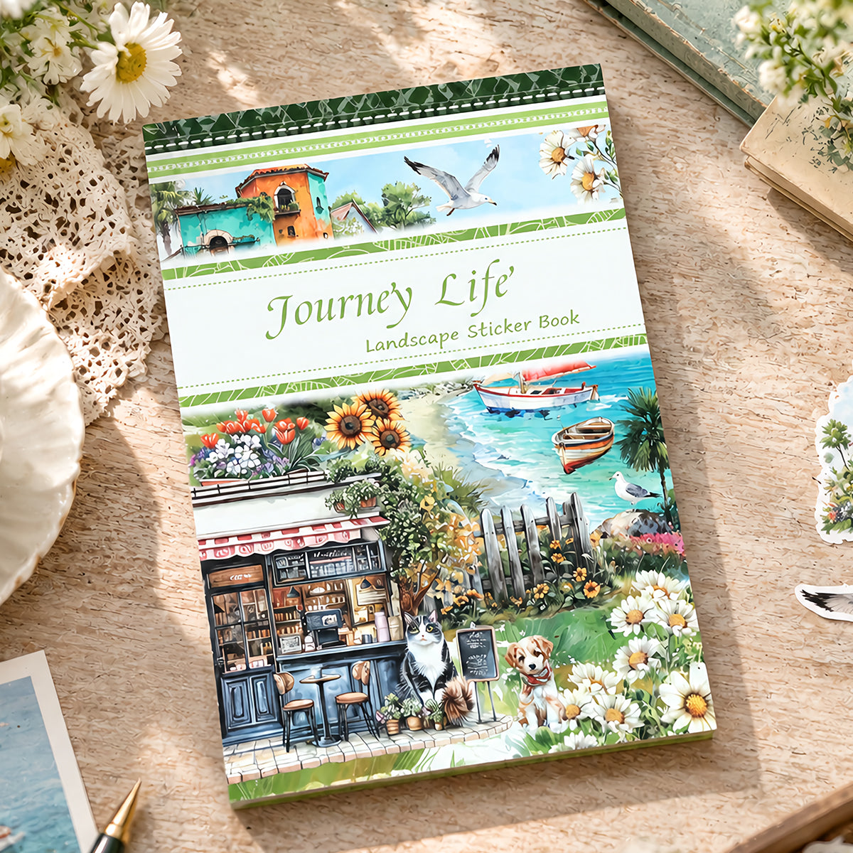 A Life on the Road Sticker book -20Pcs each pack