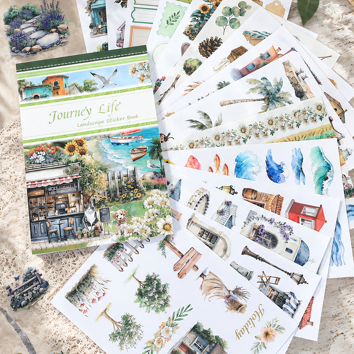 A Life on the Road Sticker book -20Pcs each pack