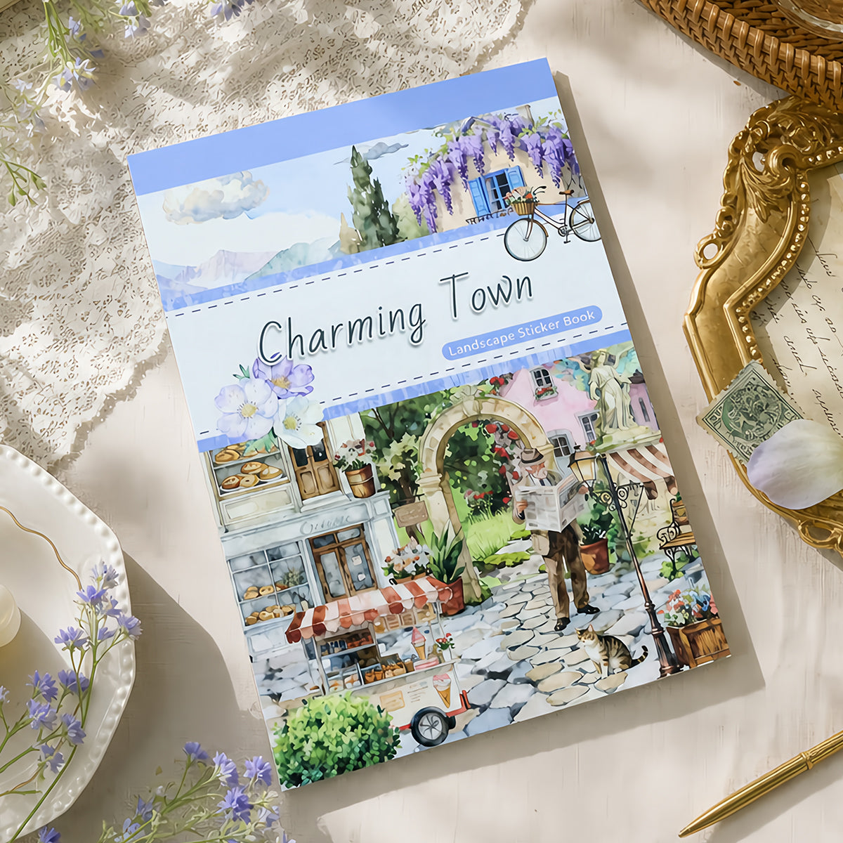 Charming town Sticker book -20Pcs each pack