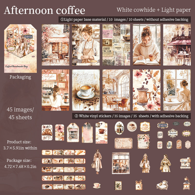 0910 Coffee Mixed pack -45Pcs each pack
