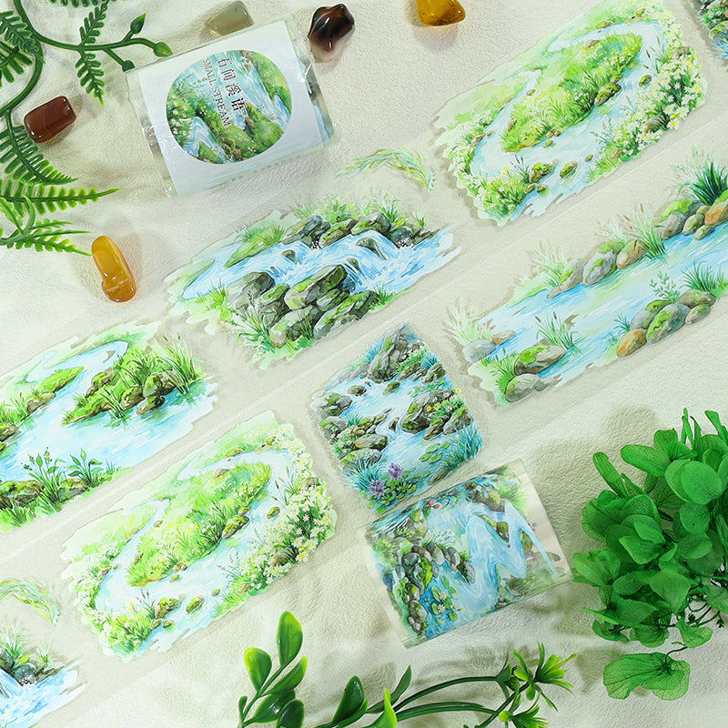 Stream Whispers Among the Rocks Tape -5cm*2m