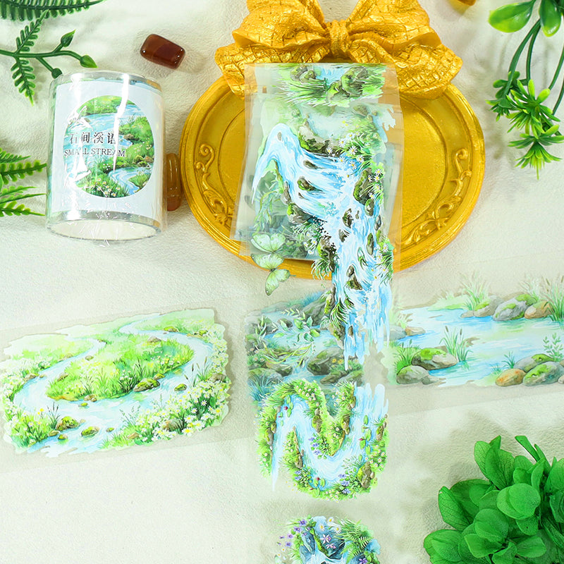 Stream Whispers Among the Rocks Tape -5cm*2m