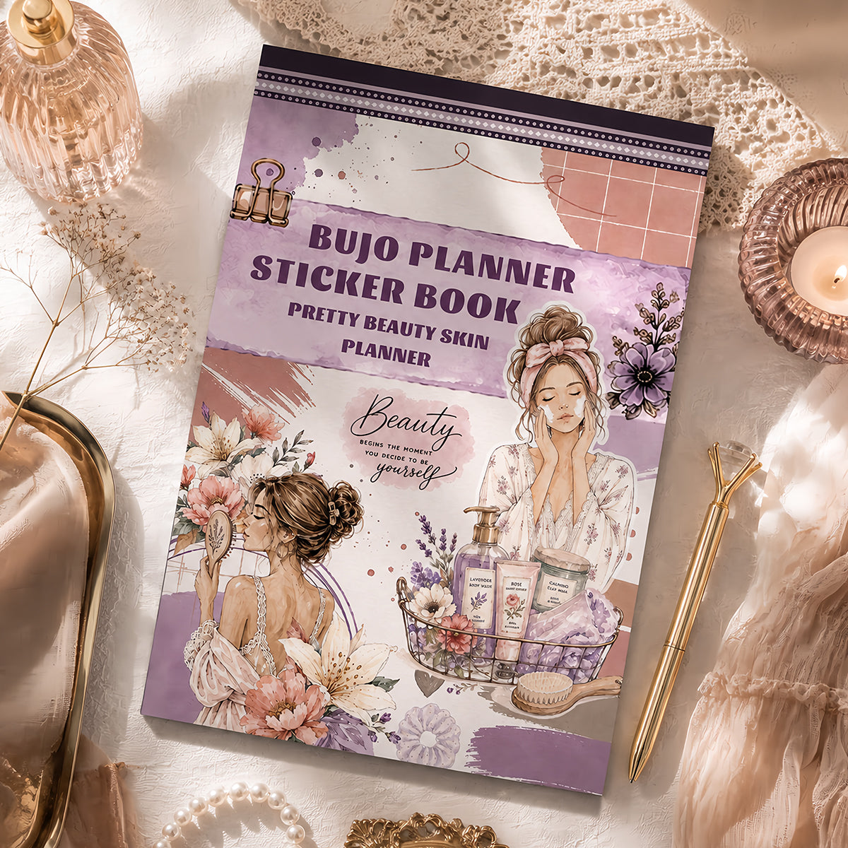 Beautiful Skin Sticker book -24Pcs each pack