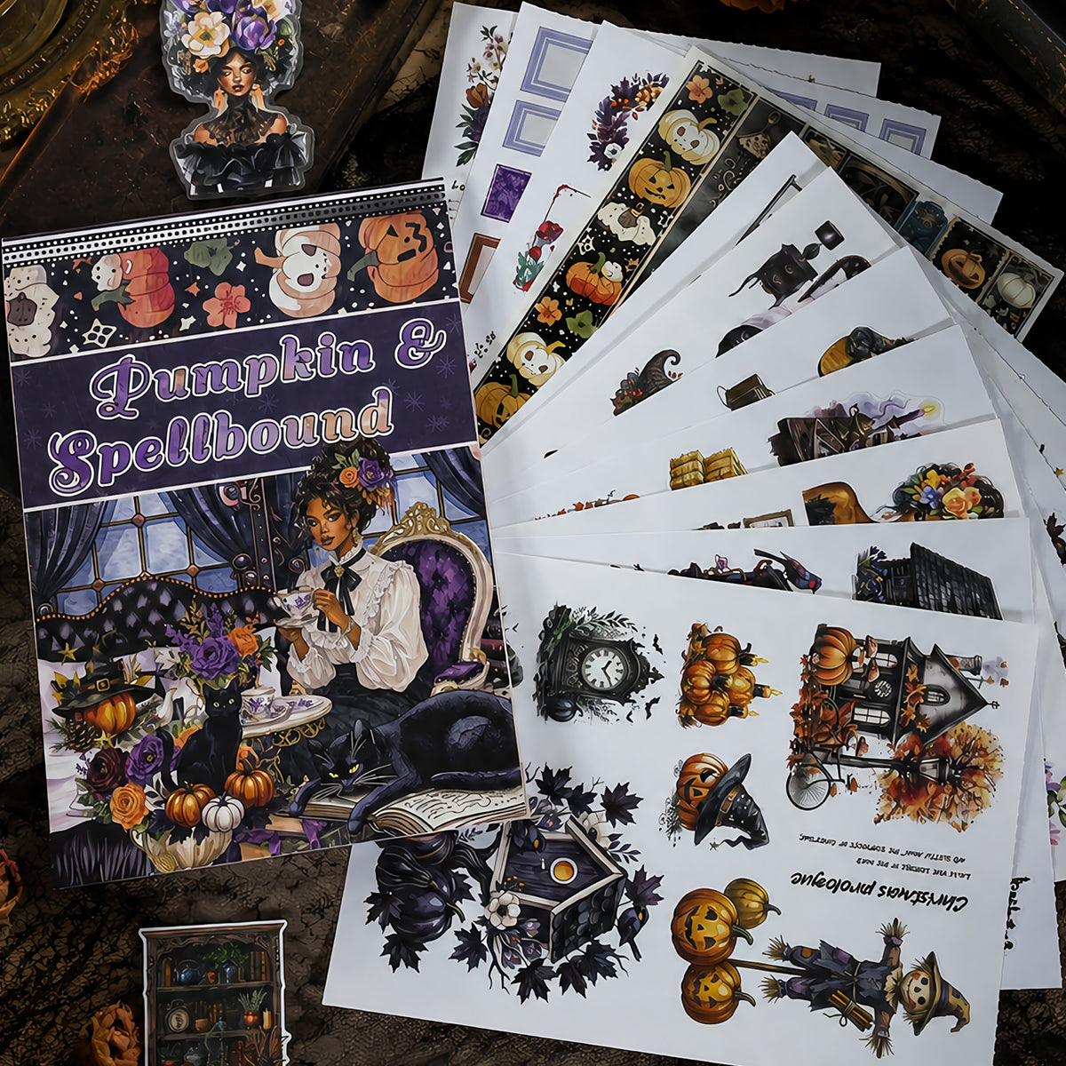 The Witch's Manor Sticker book -24Pcs each pack