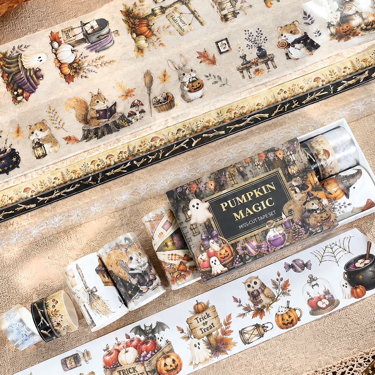 Forest Halloween Tape Set *pre-cut
