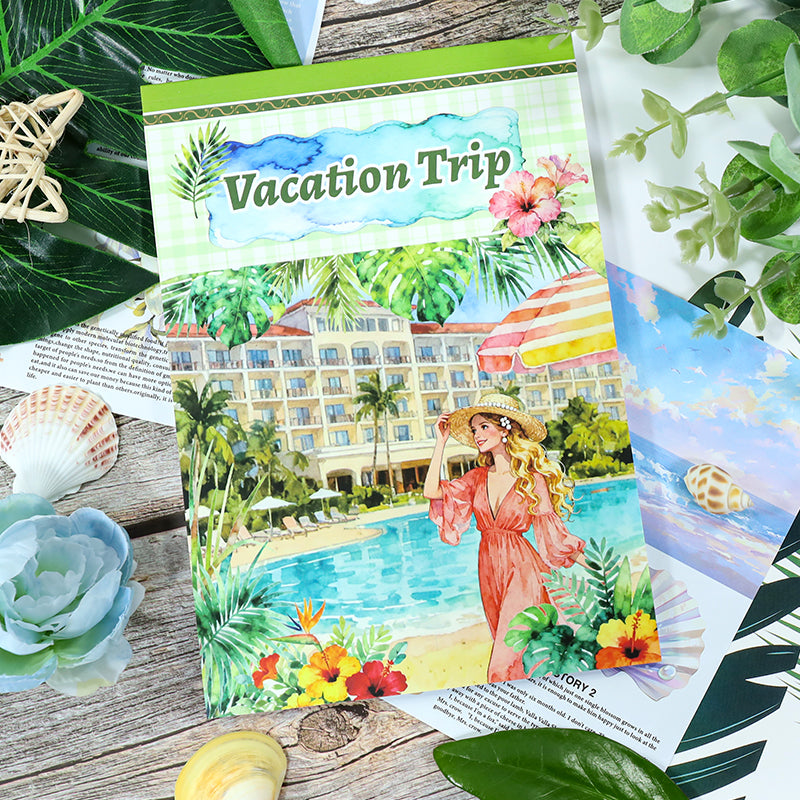 Vacation Trip Sticker book -20Pcs each pack