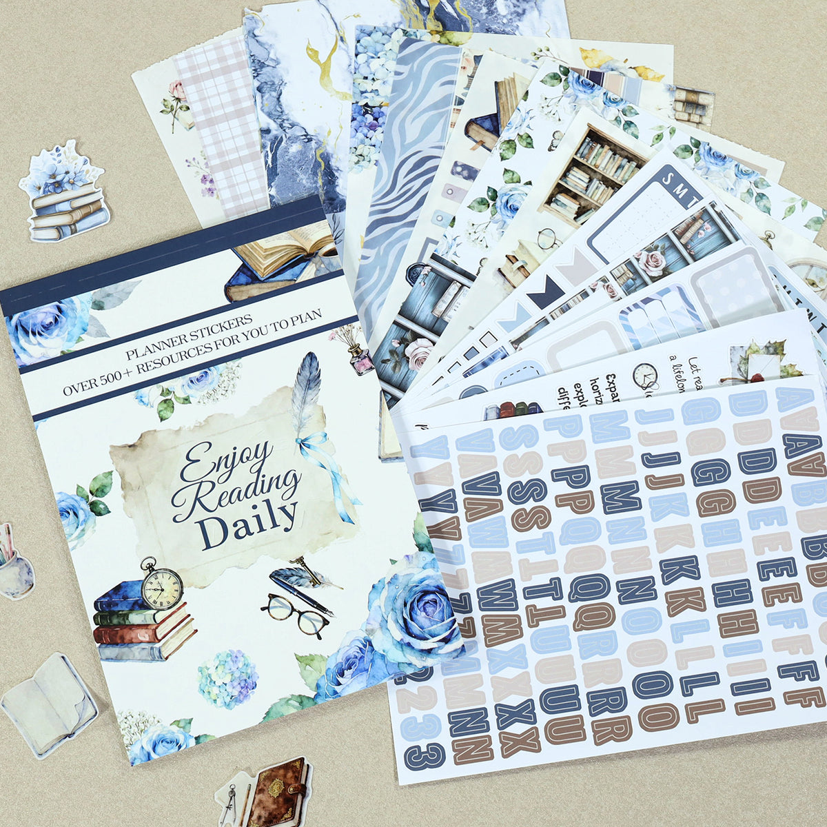 Enjoy Reading Daily Sticker book -24Pcs each pack
