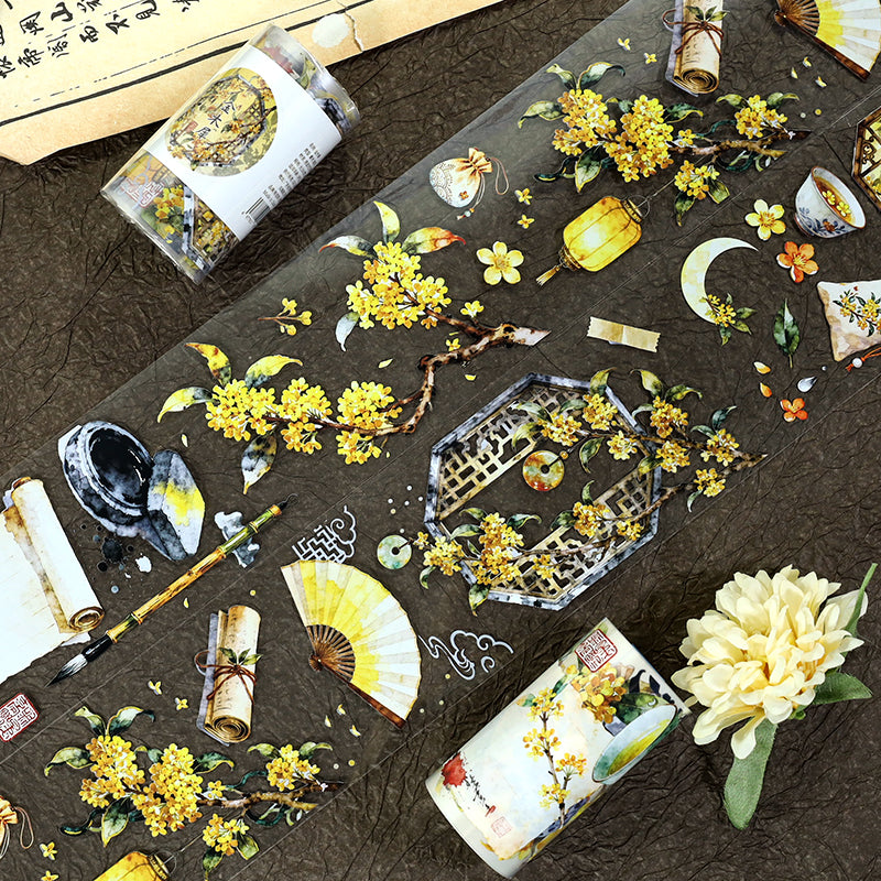 Osmanthus PET Tape (7cm x 2m)