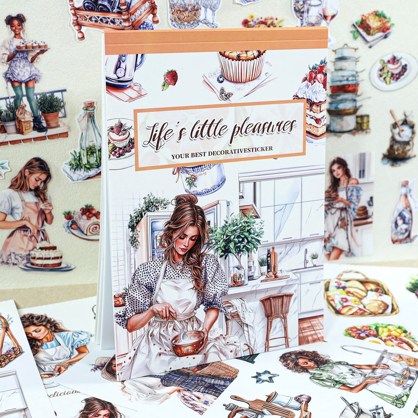 Small joys in life Sticker book -20Pcs each pack