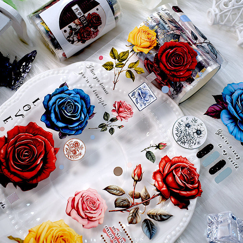 Rose PET Tape (5.5cm x 2m)