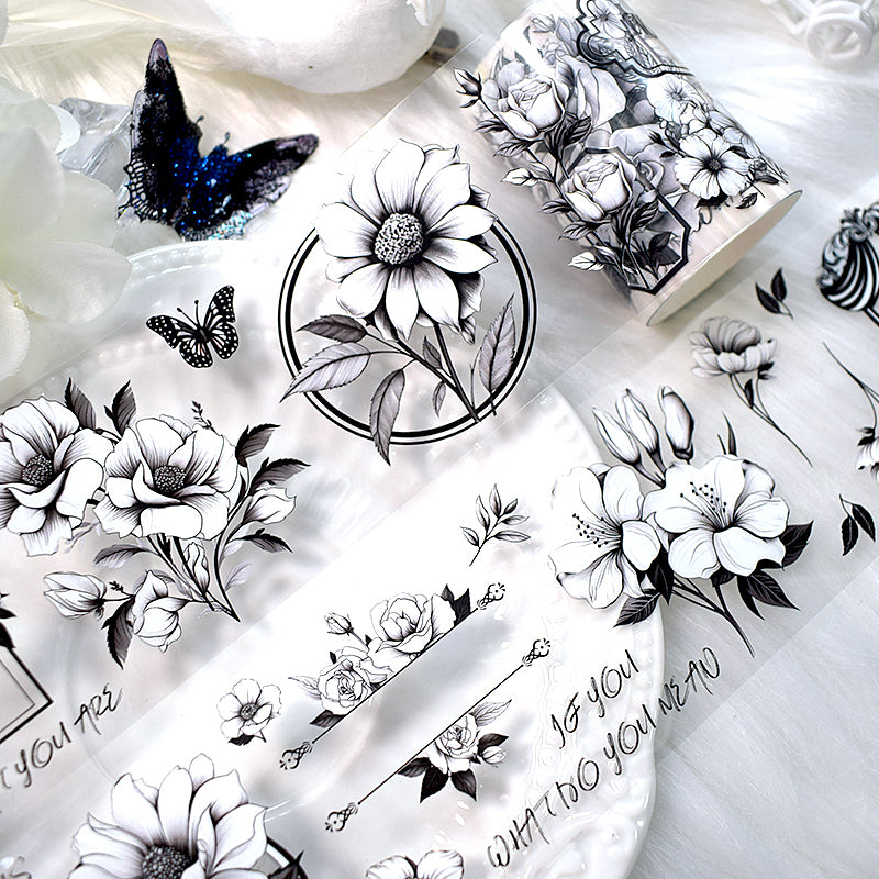 Elegant Floral Affairs PET Tape (5.5cm x 2m)