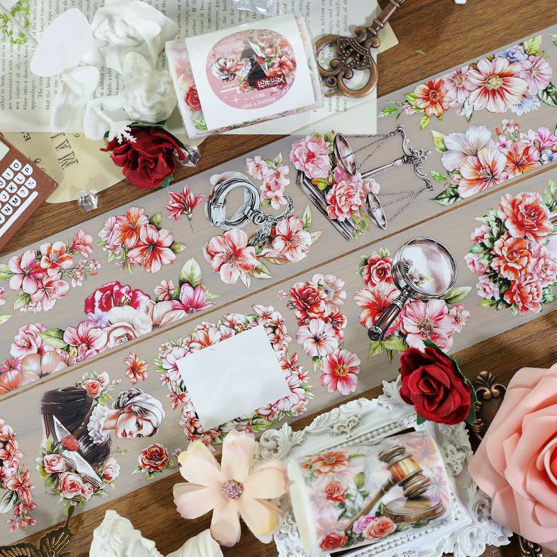 T-150- Blooming justice PET tape -5.5cm*2m