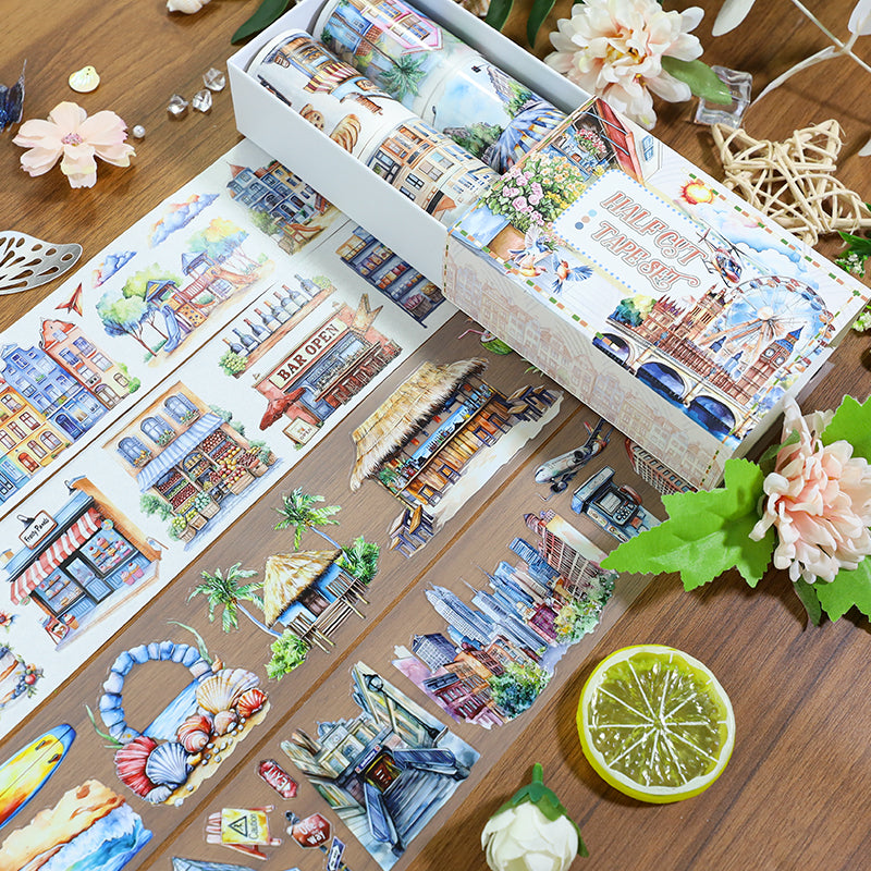 T-169- The World Tape Set *pre-cut