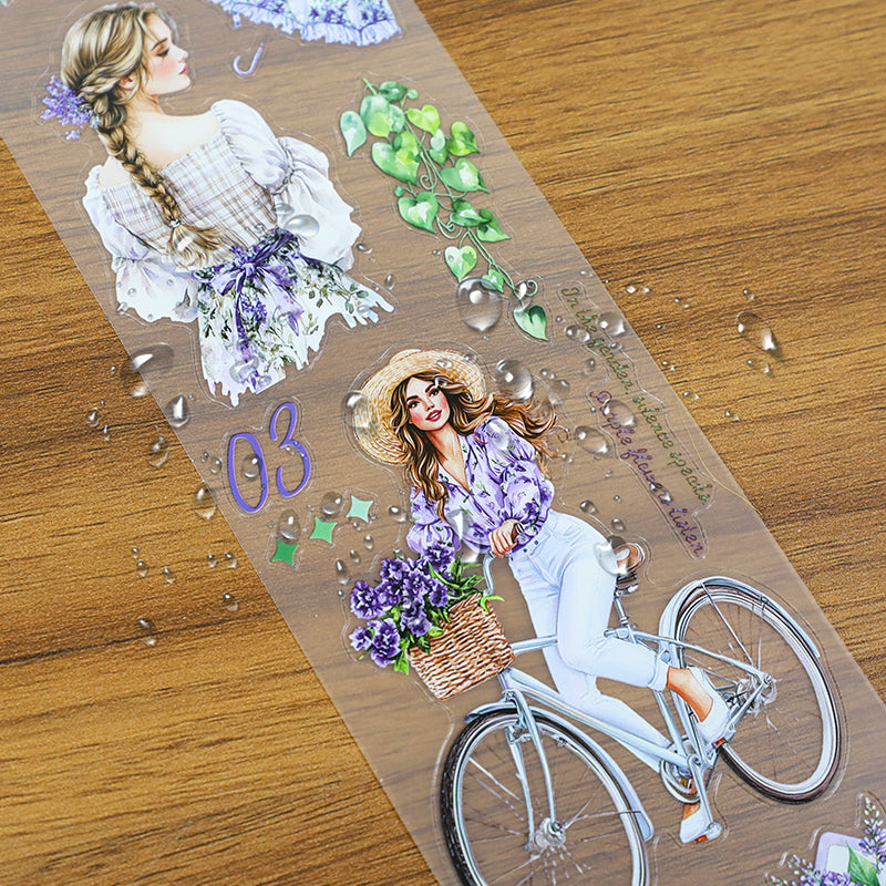 0513 T-188 Purple Rhyme Fragrance Tape Set *pre-cut