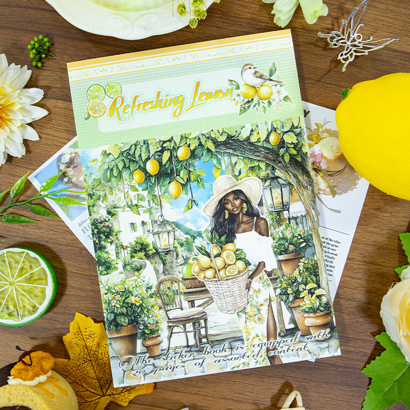 S-906 Lemon sticker book -20Pcs each pack